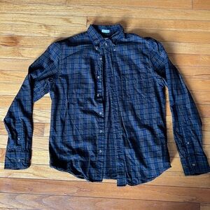 Men's J Crew Plaid Button-Down Shirt
